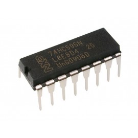 74HC595 DIP-16 Shift Register Entegresi