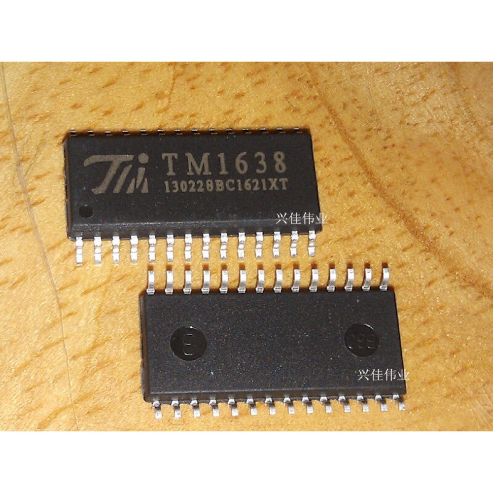 TM1638 SMD SOP-28 7-Segment Display Entegresi